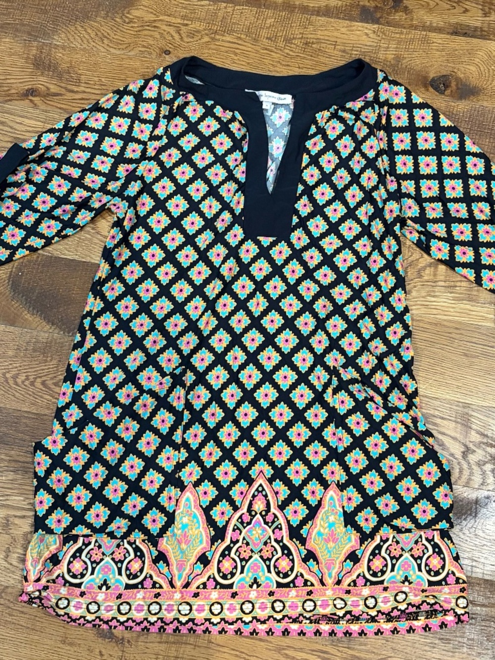 Nanette Lepore Paloma Floral Swim Tunic Cover Up Size Medium